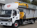 Бортовой автмобиль DongFeng C120M с КМУ XCMG SQS 125-4
