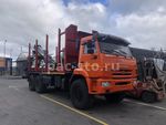 Сортиментовоз с ГМУ VM10L74 на шасси КАМАЗ 43118-23027-50 с ГМУ VM10L74