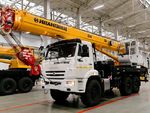 Автокран ИВАНОВЕЦ КС-45717К-3М-22, г/п 25 т на шасси КАМАЗ 43118-23011-50