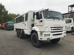 вахтовый автобус НЕФАЗ 4208-66 28+2 места на шасси КАМАЗ-5350