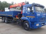 бортовой а/м КАМАЗ 65117-3010-48 с КМУ PALFINGER INMAN ИТ-150 без доп.опор