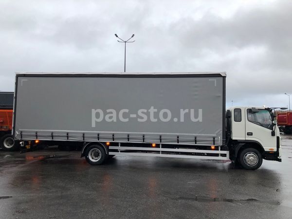 Бортовой а/м JAC N120 со шторным механизмом