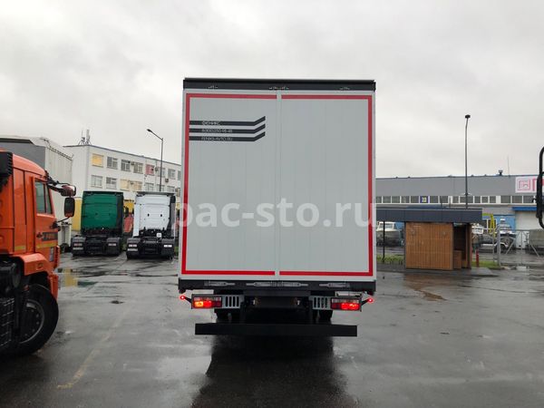 Бортовой а/м JAC N120 со шторным механизмом