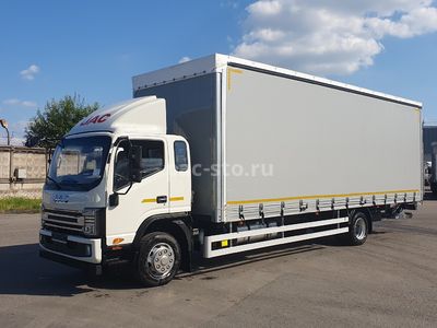 Бортовой a/м JAC N120 со шторным механизмом (8500*2550*2850) мод. 438962 Рустрак